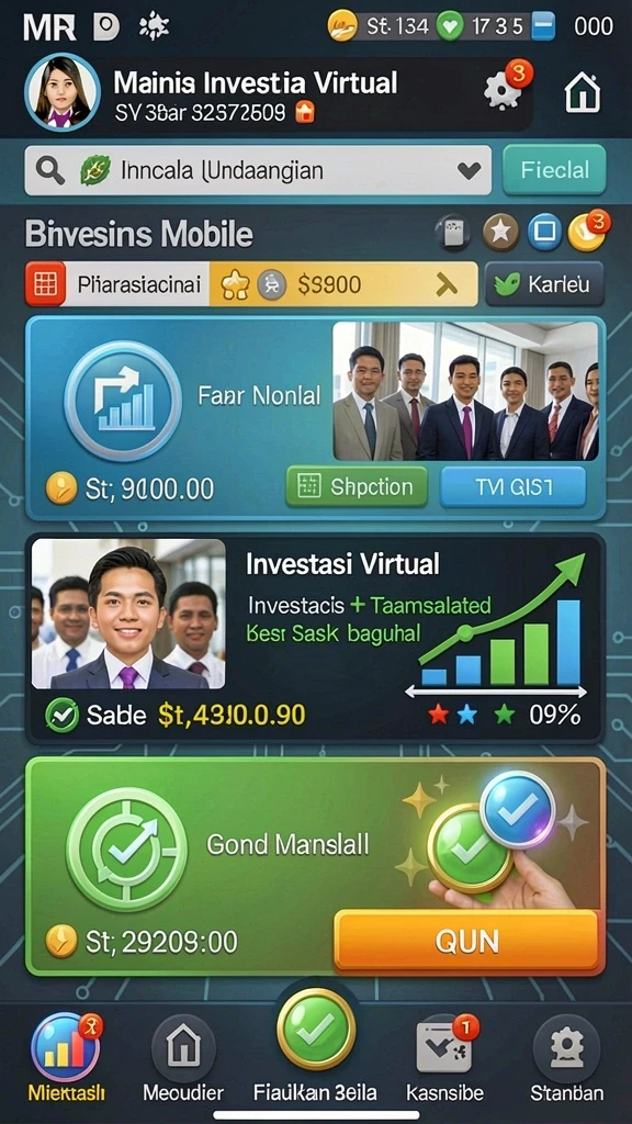avatar808 - Tangkapan layar menampilkan karakter utama dalam petualangan.