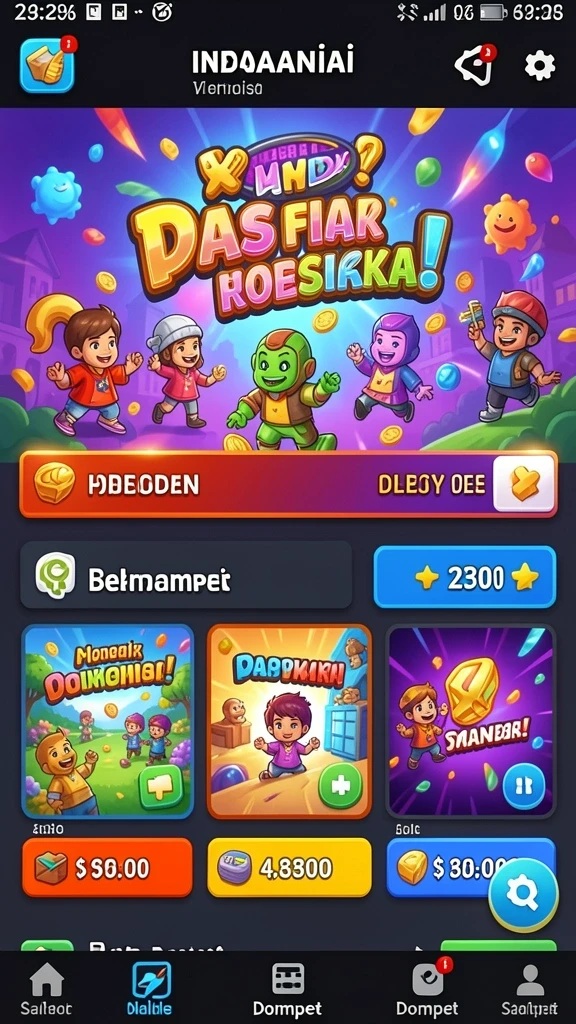 gogorejeki - Aksi seru dalam setiap level game.