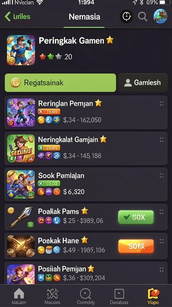 king123 - Tampilan antarmuka yang bersih dan mudah digunakan.