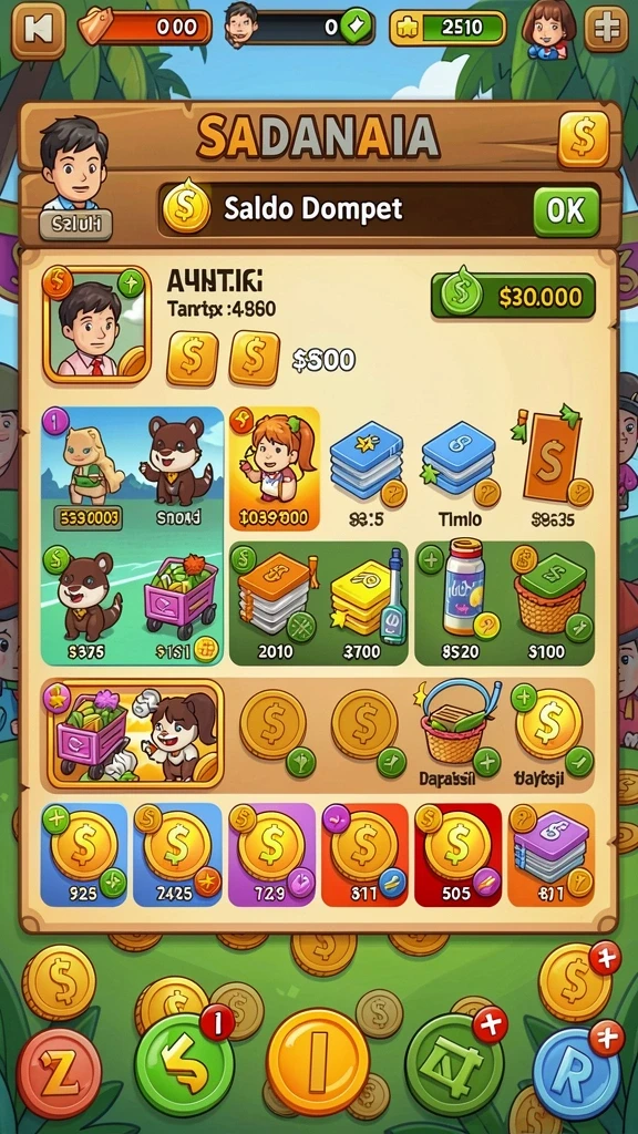 luckyrp - Tampilan antarmuka yang intuitif dan mudah digunakan.