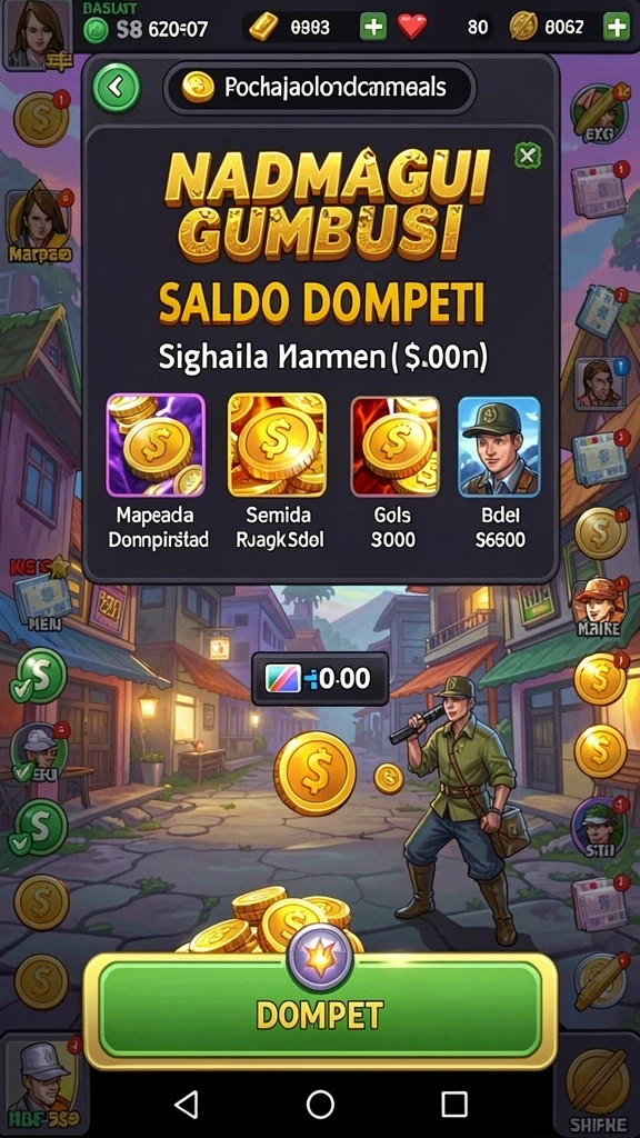 nagawin - Tampilan utama game NAGAWIN yang menawan.
