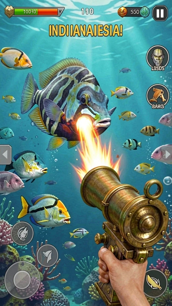 pf777 - Screenshot dari gameplay yang menunjukkan aksi seru.