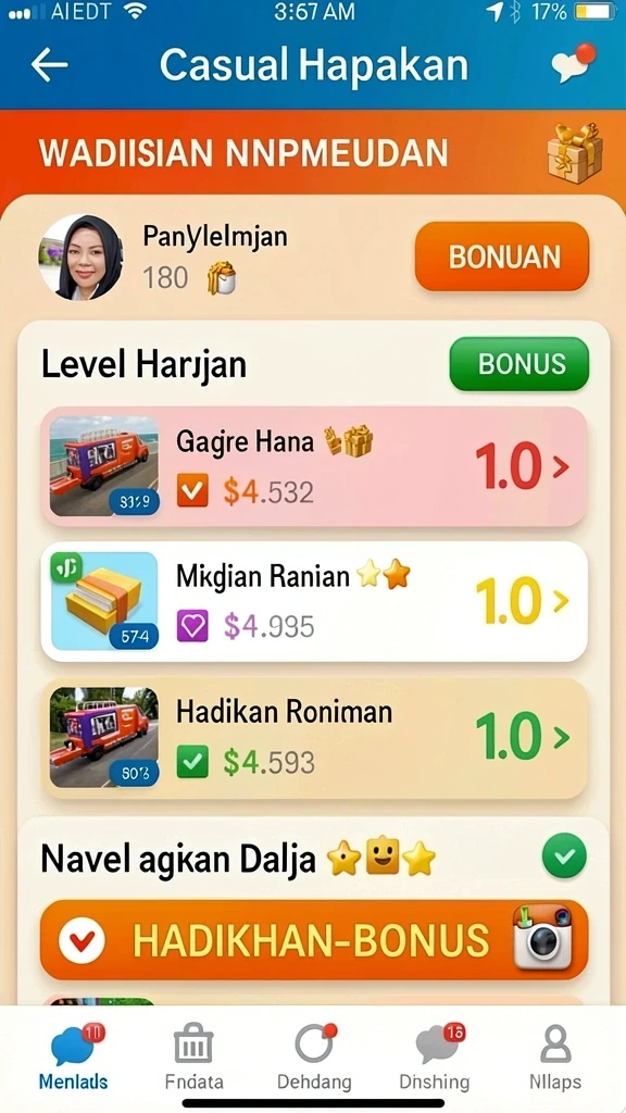 s9s9 - Level menantang yang penuh dengan rintangan dan musuh.